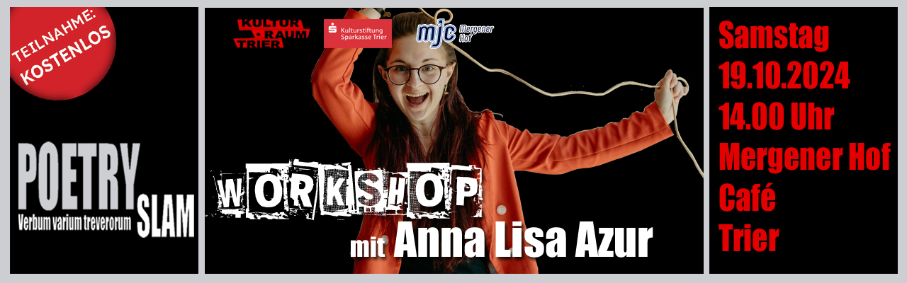 20241019 Poetry Workshop Anna Lisa Azur