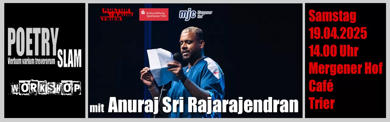 20250419poetry workshop Anuraj Sri Rajarajendran