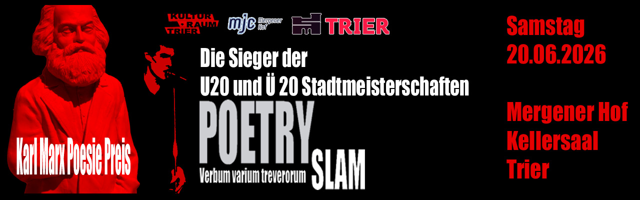 Die Sieger der Poetry Slam Stadtmeisterschaften 2026
